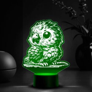 چراغ خواب و بالبینگ مدل بچه جغد